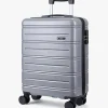 Rock Lisbon Cabin Suitcase - Light Grey