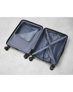 Rock Lisbon Cabin Suitcase - Light Grey