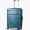 Rock Lisbon Medium Suitcase - Pine Green
