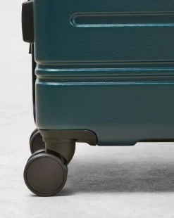 Rock Lisbon Medium Suitcase - Pine Green