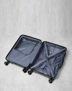 Rock Lisbon Medium Suitcase - Pine Green