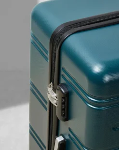 Rock Lisbon Medium Suitcase - Pine Green