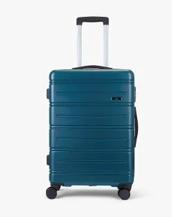 Rock Lisbon Medium Suitcase - Pine Green