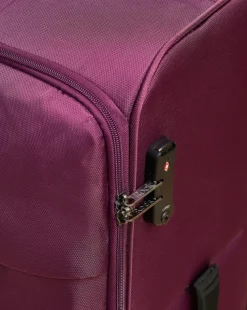 Rock Paris Cabin Suitcase - Purple