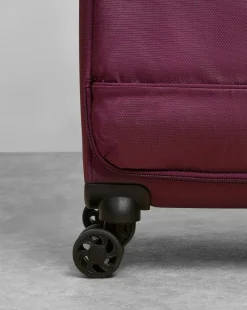 Rock Paris Cabin Suitcase - Purple