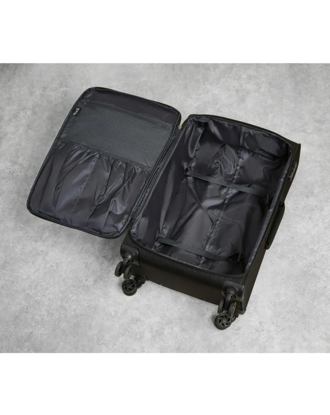 Rock Paris Medium Suitcase - Black