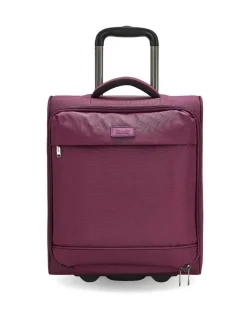 Rock Paris Underseat Suitcase - Purple
