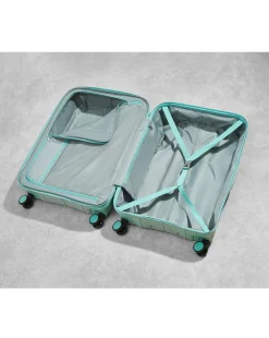 Rock Pixel 3pc Suitcase Set - Pastel Green