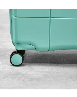 Rock Pixel 3pc Suitcase Set - Pastel Green