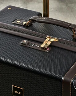 Rock Vintage Cabin Suitcase - Black