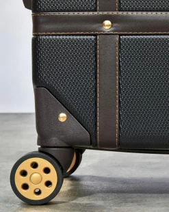 Rock Vintage Cabin Suitcase - Black