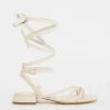Rosalina Strappy Multi Wear Flat Sandals Ex Wide Fit