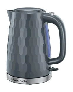 Russell Hobbs 26053 Textured Honeycomb Grey Kettle
