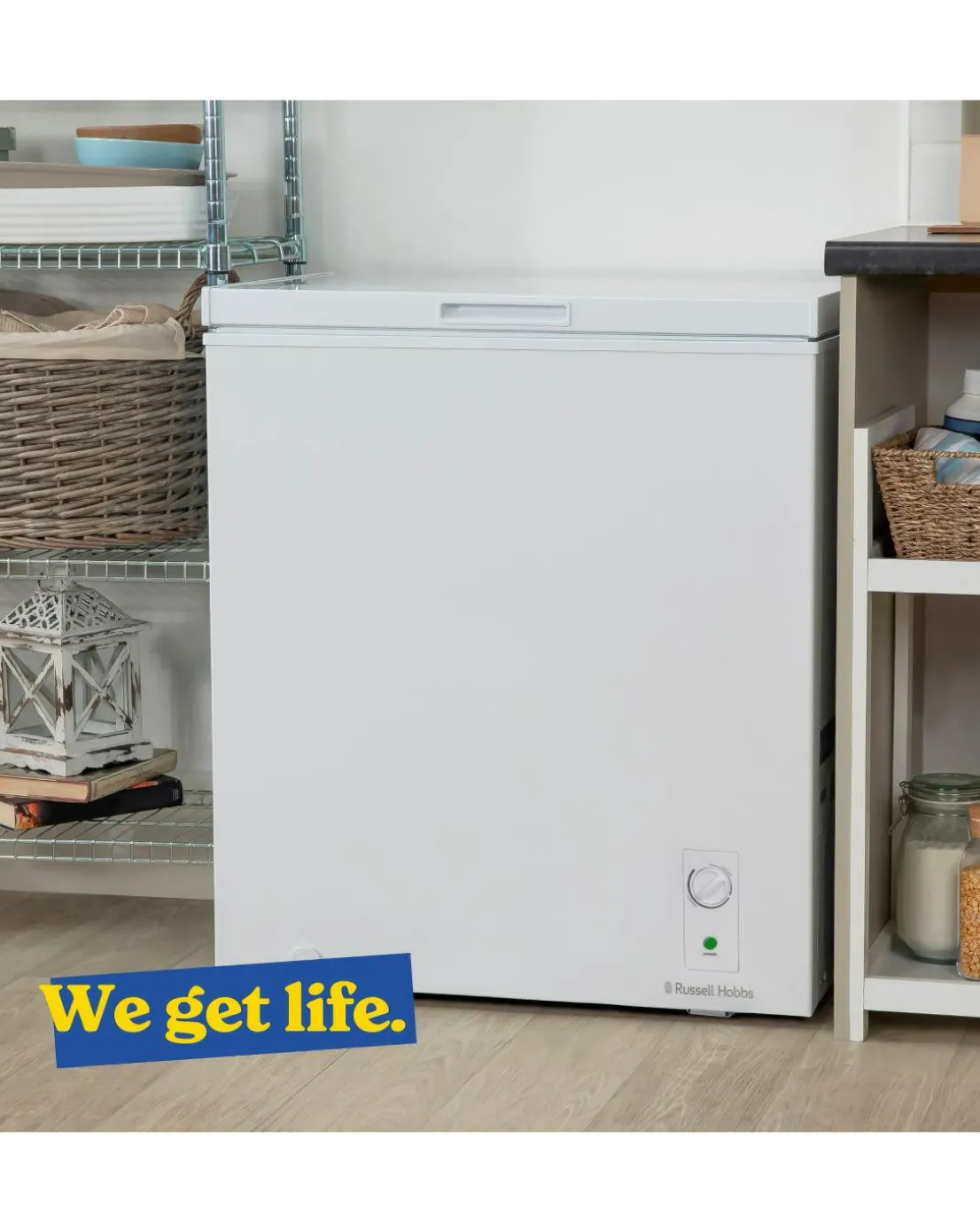 Russell Hobbs RH198CF0E1W 198 Litre Chest Freezer - White