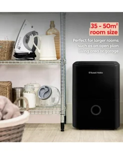 Russell Hobbs RHDH2002B 20 Litre Dehumidifier - Black