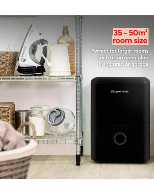 Russell Hobbs RHDH2002B 20 Litre Dehumidifier - Black