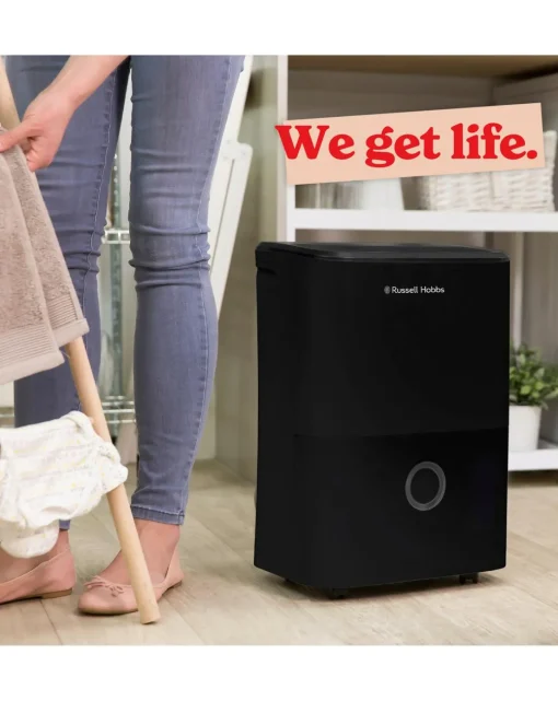 Russell Hobbs RHDH2002B 20 Litre Dehumidifier - Black