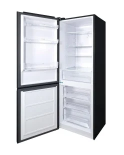 Russell Hobbs RH186FFF60B Frost Free Fridge Freezer - Black- E Rated 186 CM