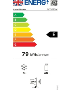 Russell Hobbs RHTTLF2E1W 40 Litre Table Top Fridge - White