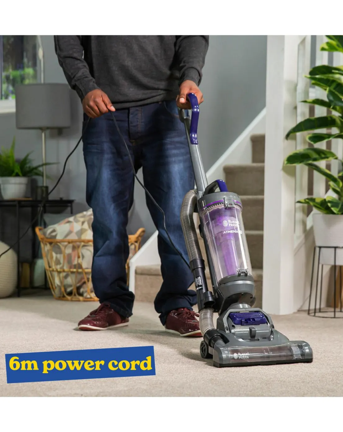 Russell Hobbs RHUV5601 Athena Pet Upright Vacuum