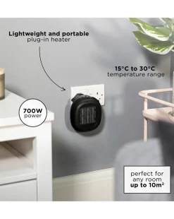 Russell Hobbs 700w Plug In Heater