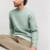 Sage Soft Touch Crew Neck Jumper