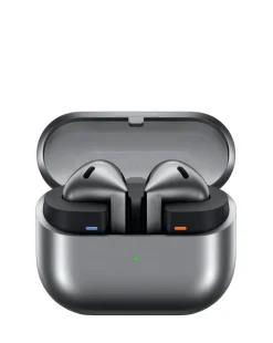 Samsung Galaxy Buds3 Wireless Earbuds - Silver - Galaxy AI