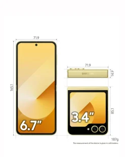 Samsung Galaxy Z Flip6 512GB 5G - Yellow - Galaxy AI