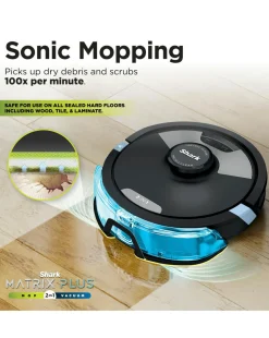 Shark Matrix Plus 2-in-1 RoboVac & Mop RV2620WDUK