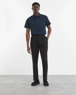 Short Sleeve Formal Shirt Long