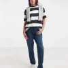 Short Sleeve Wide Stripe T-Shirt