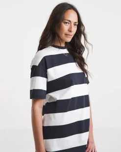 Short Sleeve Wide Stripe T-Shirt