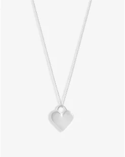 Simply Silver Sterling Silver 925 Polished Heart Pendant