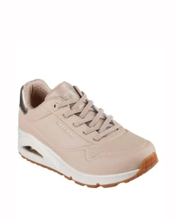 Skechers Uno Lace Up Fashion Trainer Standard Fit