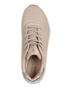 Skechers Uno Lace Up Fashion Trainer Standard Fit