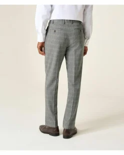 Skopes Dettori Suit Trouser Brown/Blue Check