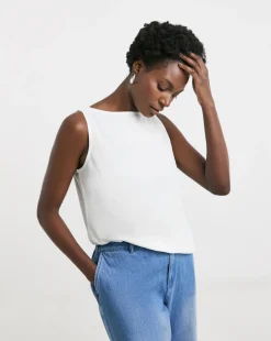 Slash Neck Vest