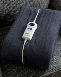 Slumberdown Comfy Hugs Navy Heated Throw