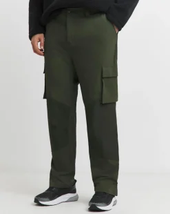 Snowdonia Khaki Panel Detail Walking Trouser