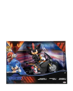 Sonic 3 Movie - Shadow and Motorcycle