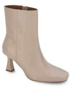 Square Toe Leather Boot Extra Wide EEE Fit