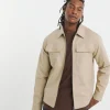 Stone Linen Harrington