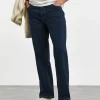 Straight Fit Stretch Jean Dark Wash