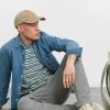 Stripe Towelling T-Shirt
