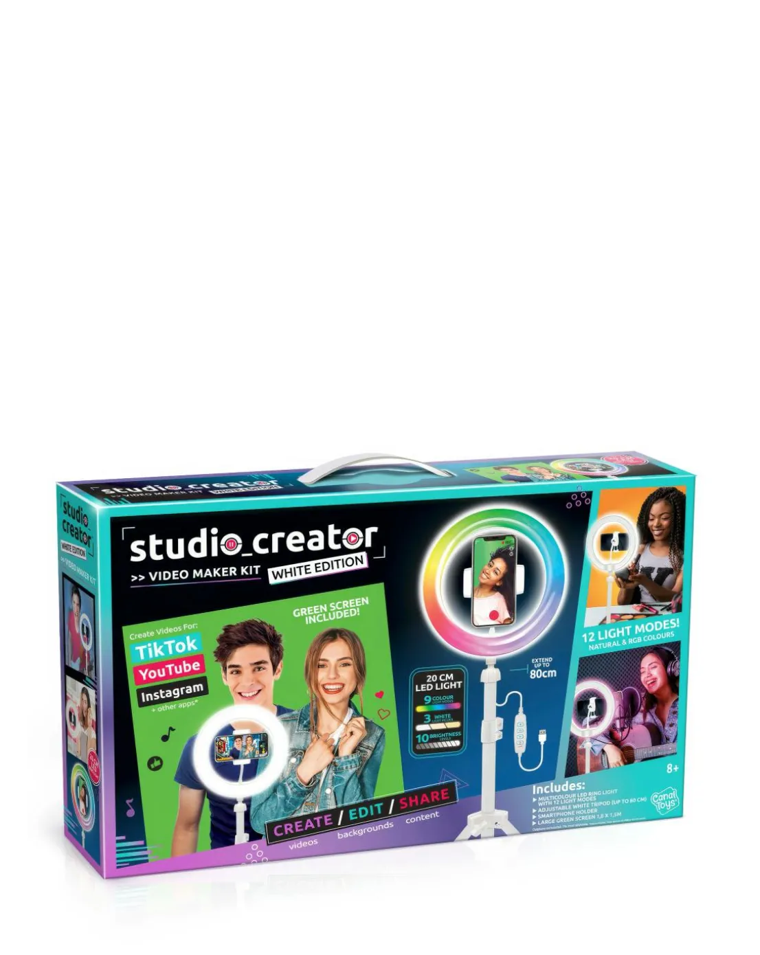 Studio Creator Video Making Ultimate Kit White