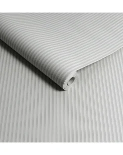 Superfresco Tactile Pinstripe Grey Wallpaper