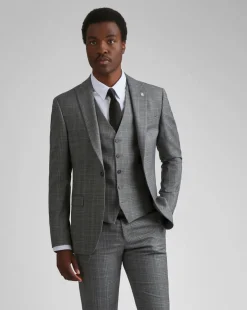 Ted Baker Slim Fit Check Jacket