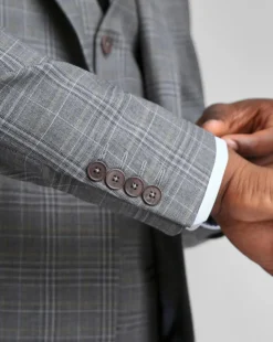 Ted Baker Slim Fit Check Jacket