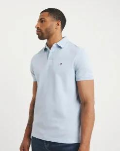 Tommy Hilfiger Short Sleeve 1985 Polo - Light Blue