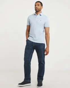 Tommy Hilfiger Short Sleeve 1985 Polo - Light Blue